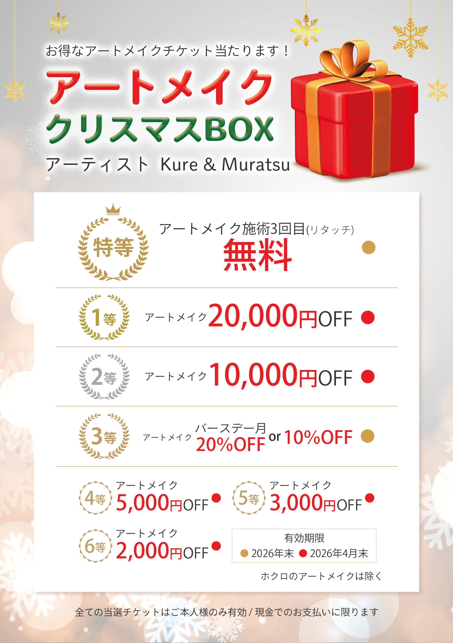 アートメイククリスマスBOX